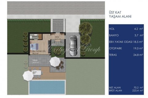 Villa for sale in Bodrum, Mugla, Turkey, 3 bedrooms, 220m2, No. 179083 – photo 12
