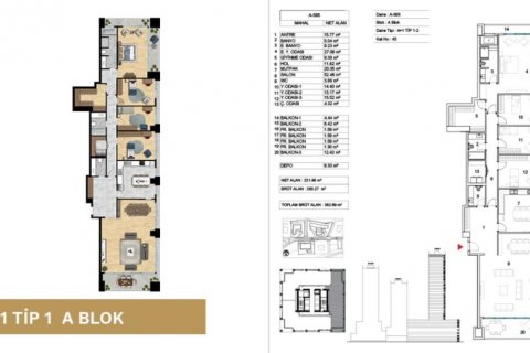 Leilighet  i Istanbul, Tyrkia Nr. 186357 - 23