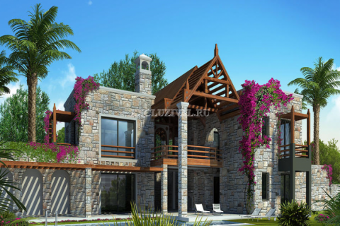 5+3 Villa i Bodrum, Mugla, Tyrkiet Nr. 178583 - 2
