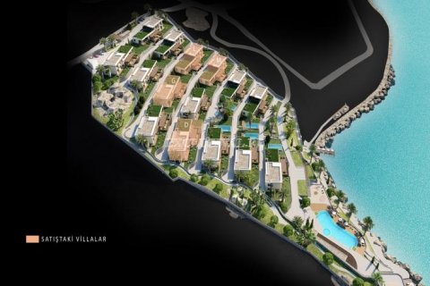 5+2 Villa i Bodrum, Mugla, Turkiet Nr. 178581 - 6