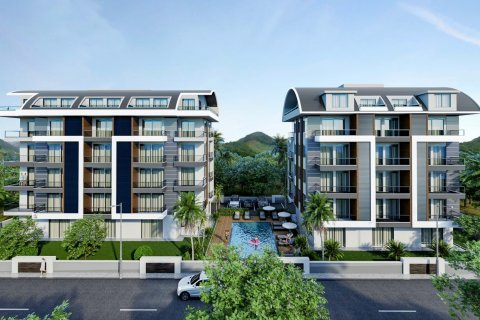 1+1 Lägenhet i Oba, Antalya, Turkiet Nr. 49197 - 2