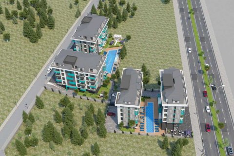 2+1 Lejlighed i Alanya, Antalya, Tyrkiet Nr. 49089 - 13