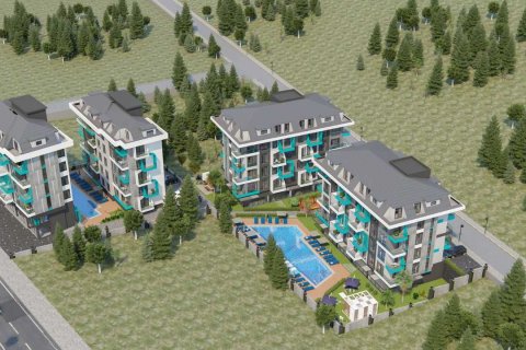 2+1 Lejlighed i Alanya, Antalya, Tyrkiet Nr. 49089 - 14
