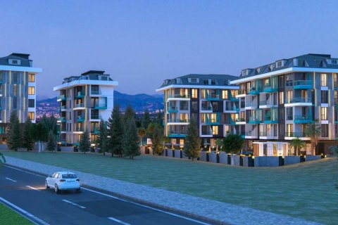 2+1 Lejlighed i Alanya, Antalya, Tyrkiet Nr. 49089 - 2
