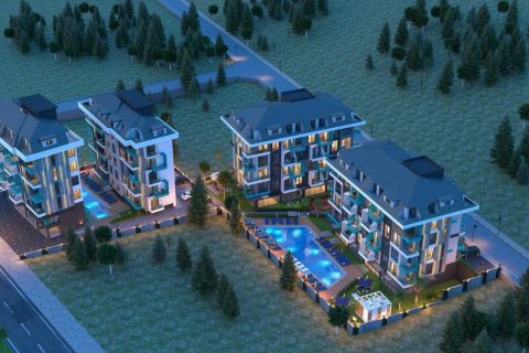 2+1 Lejlighed i Alanya, Antalya, Tyrkiet Nr. 49089 - 12