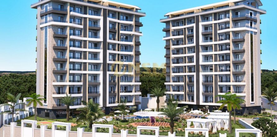 1+1 Lägenhet i Alanya, Antalya, Turkiet Nr. 179754