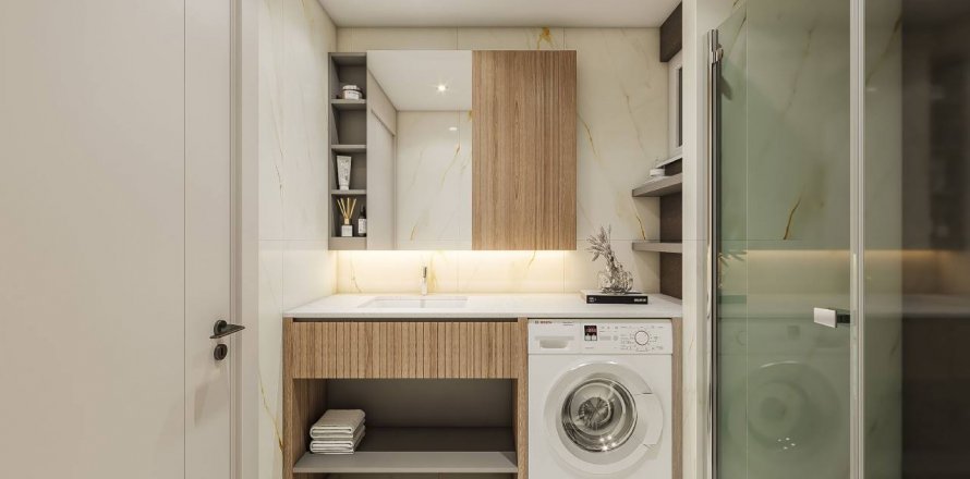 1+1 Leilighet i RESİDENCE 1, Antalya, Tyrkia Nr. 162654