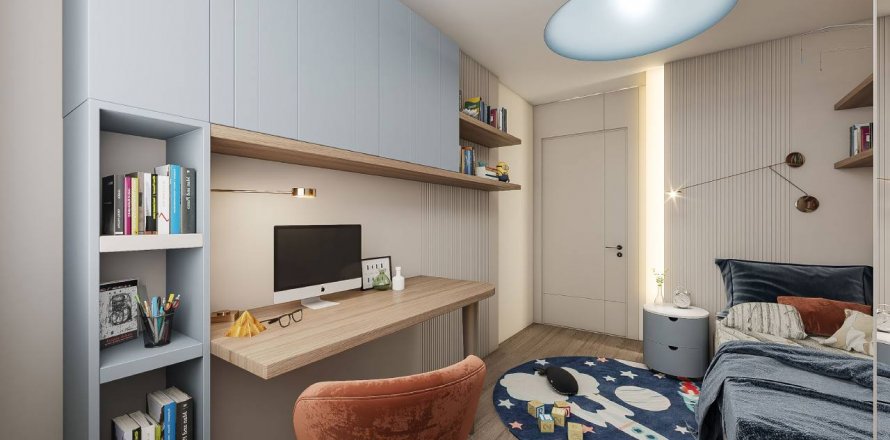 1+1 Leilighet i RESİDENCE 1, Antalya, Tyrkia Nr. 162655
