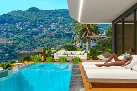 4+1 Villa i Alanya, Antalya, Tyrkiet Nr. 169834 - 11