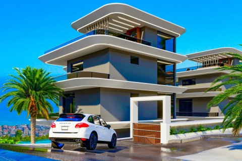 4+1 Villa i Alanya, Antalya, Tyrkiet Nr. 169834 - 5