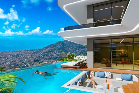 4+1 Villa i Alanya, Antalya, Tyrkiet Nr. 169834 - 9