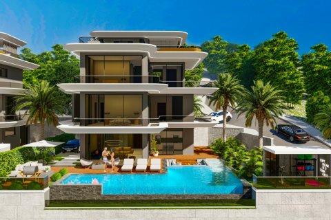 4+1 Villa i Alanya, Antalya, Tyrkiet Nr. 169834 - 7