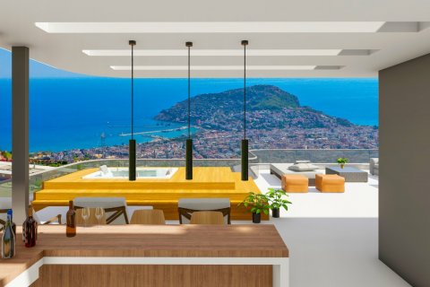 4+1 Villa i Alanya, Antalya, Tyrkiet Nr. 169834 - 14