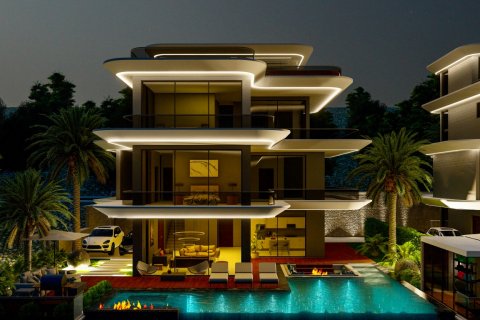 4+1 Villa i Alanya, Antalya, Tyrkiet Nr. 169834 - 19
