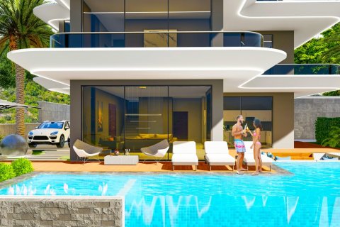 4+1 Villa i Alanya, Antalya, Tyrkiet Nr. 169834 - 8