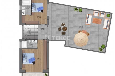 4+1 Villa  in Bodrum, Mugla, Türkei Nr. 164576 - 24