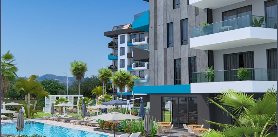 1+1 Apartment in Lilya 2, Avsallar, Antalya, Turkey No. 191530