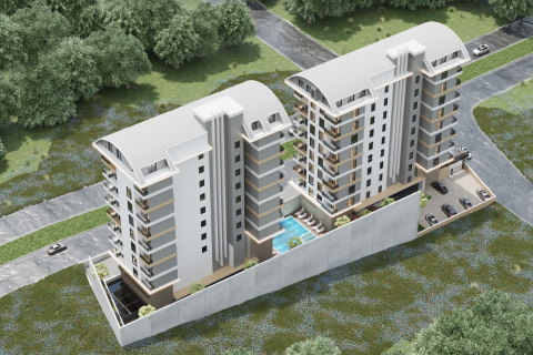 1+1 Leilighet i Mahmutlar, Antalya, Tyrkia Nr. 46876 - 12