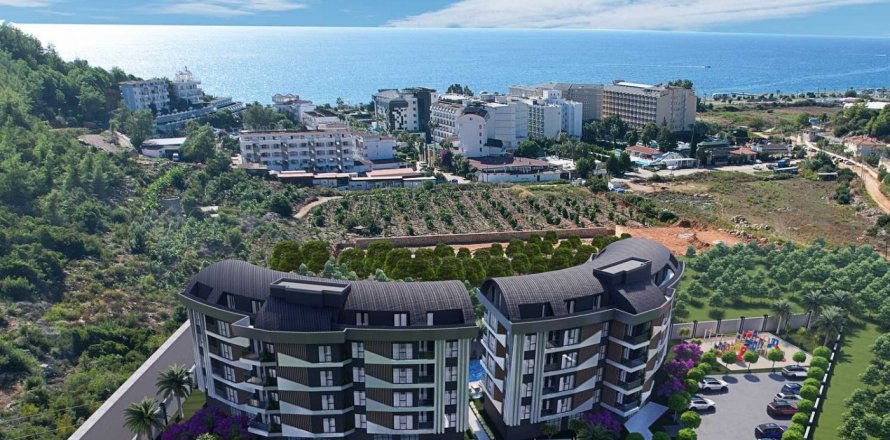 1+1 Lejlighed i Konakli, Antalya, Tyrkiet Nr. 180054