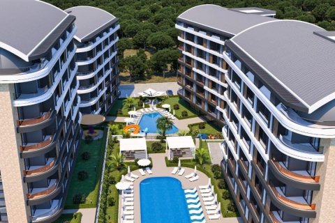 1+1 Wohnung  in Oba, Antalya, Türkei Nr. 180032