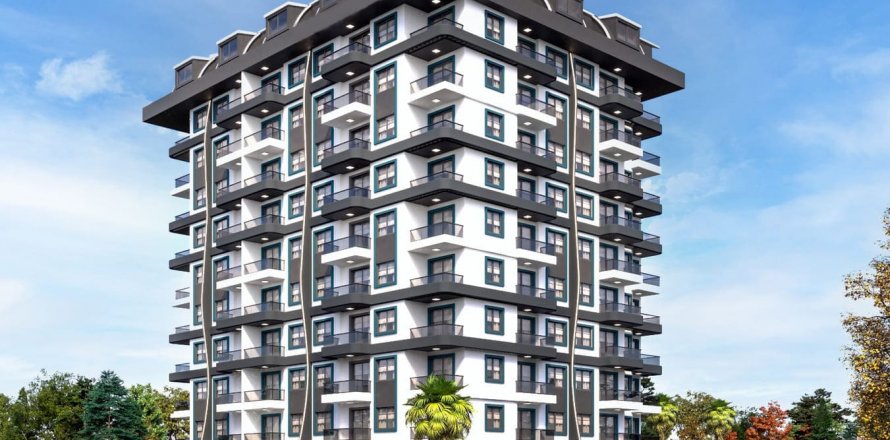 Квартира  1+1 в Газипаше, Анталья, Турция №180053