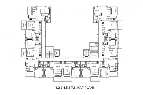 Продажа квартиры  в Газипаше, Анталье, Турция 1+1, 43м2, №180053 – фото 19
