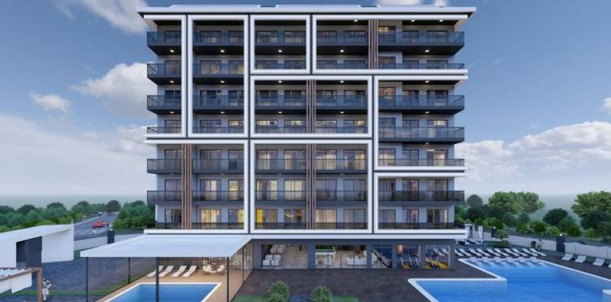 1+1 Lägenhet i Avsallar, Antalya, Turkiet Nr. 180052