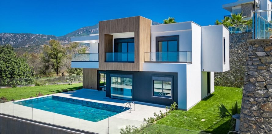 4+1 Villa in Kargicak, Alanya, Antalya, Türkei Nr. 185676