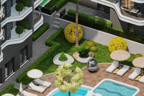 3+1 Takvåning  i Alanya, Antalya, Turkiet Nr. 169266 - 3
