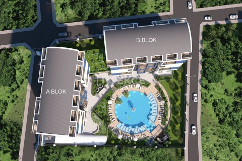 2+1 Lejlighed i Alanya, Antalya, Tyrkiet Nr. 182078 - 8