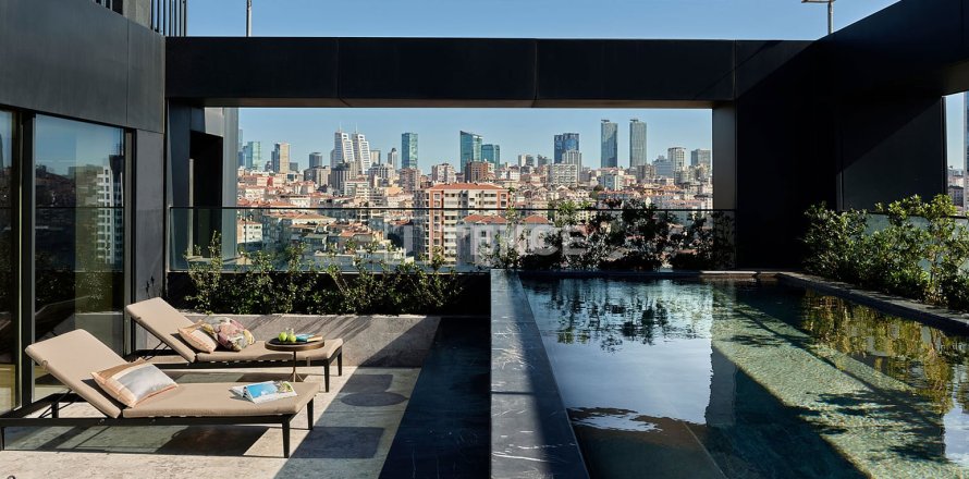 2+1 Lejlighed  i Istanbul, Tyrkiet Nr. 190334