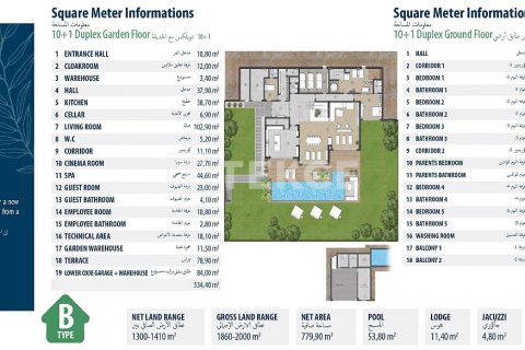 Villa 7+1 Büyükçekmece, İstanbul, Türkiye №167765 - 24