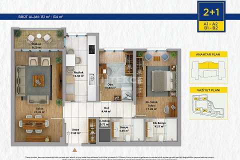 4+1 Lägenhet i istanbul, Turkiet Nr. 176096 - 14