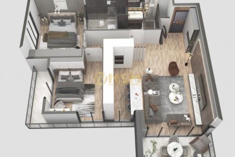 2+1 Lejlighed  i Mersin, Tyrkiet Nr. 179722 - 28