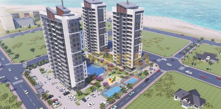 2+1 Lejlighed  i Mersin, Tyrkiet Nr. 179722