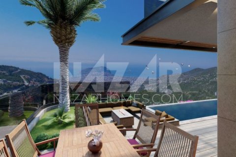 4+1 Lejlighed i Alanya, Antalya, Tyrkiet Nr. 167813 - 9