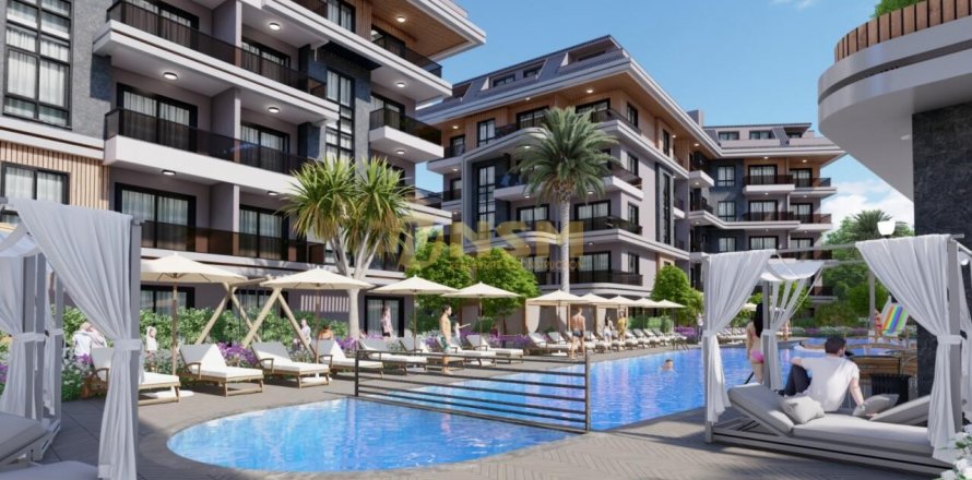 1+1 Apartment  in Alanya, Antalya, Turkey No. 179786