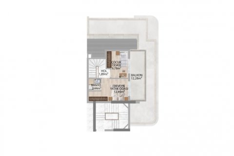 Daire Palma Residence 2+1, Konyaaltı, Antalya, Türkiye №178211 - 3