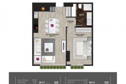 Leilighet  i Istanbul, Tyrkia Nr. 186092 - 29