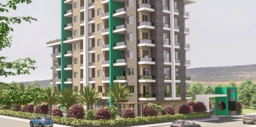 1+1 Leilighet  i Mersin, Tyrkia Nr. 181339