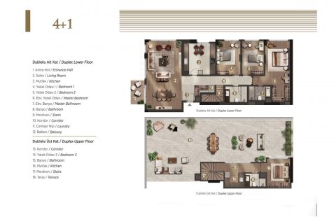 Apartment for sale  in Eyup, Istanbul, Turkey, 112m2, No. 165245 – photo 22