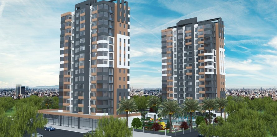 1+1 Lägenhet i Mersin, Turkiet Nr. 179484