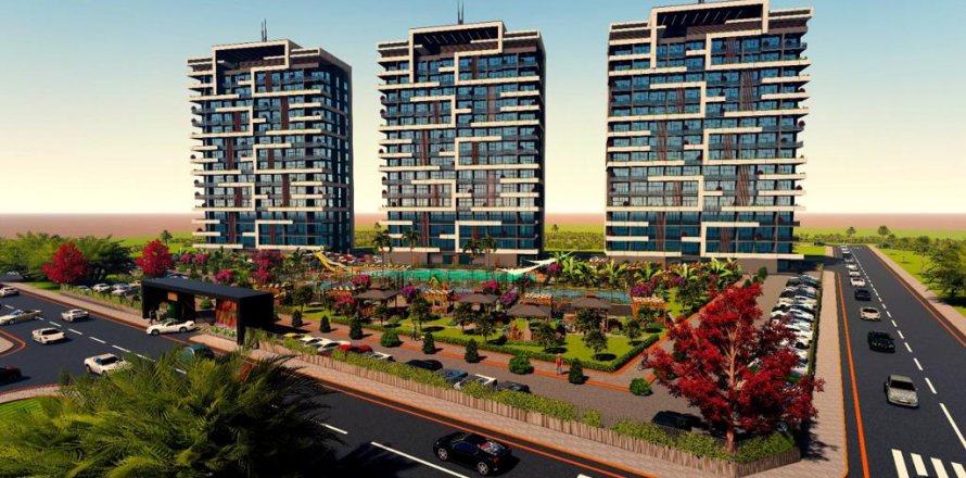 1+1 Lejlighed  i Mersin, Tyrkiet Nr. 179527