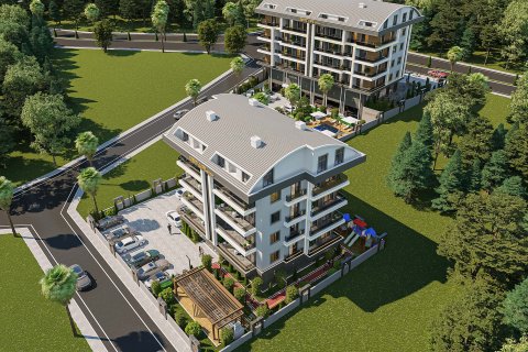 2+1 Lejlighed  i Alanya, Antalya, Tyrkiet Nr. 185803
