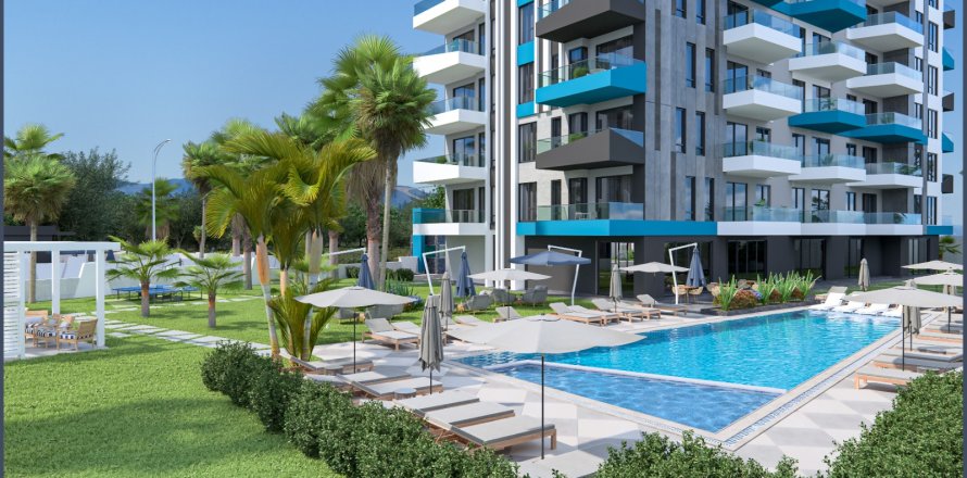 1+1 Apartment  in Alanya, Antalya, Turkey No. 185802