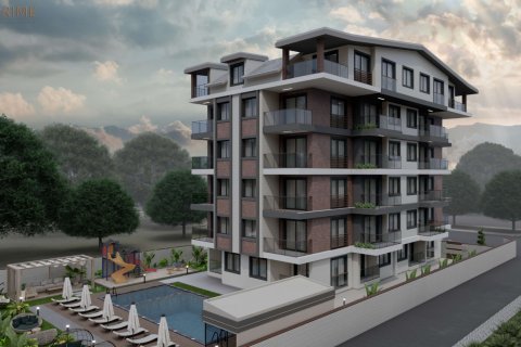 1+1 Wohnung in Alanya, Antalya, Türkei Nr. 185804 - 2