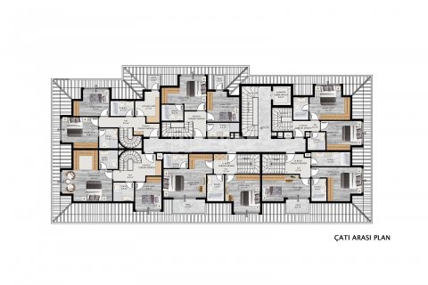 Daire 2+1 Alanya, Antalya, Türkiye №169552 - 4