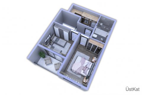 Penthouse for sale  in Gazipasa, Antalya, Turkey, 2 bedrooms, 90m2, No. 168961 – photo 18