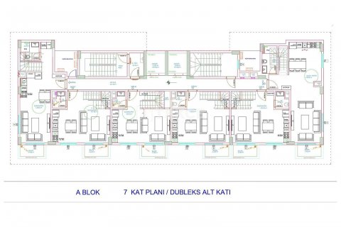 Apartment for sale in Alanya, Antalya, Turkey, 1 bedroom, 70m2, No. 73344 – photo 4