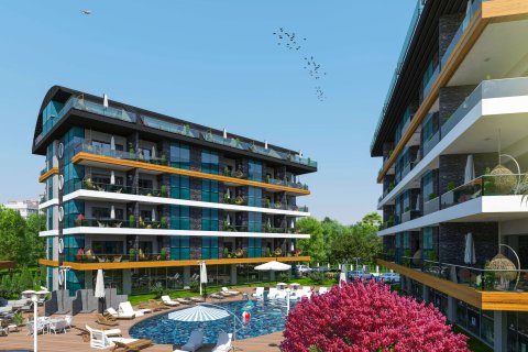 1+1 Wohnung in Alanya, Antalya, Türkei Nr. 185809 - 8